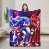 Shadow Game Blankets Velvet Soniced Cartoon Soft Throw Blankets for Bedding Couch Bedroom Quilt