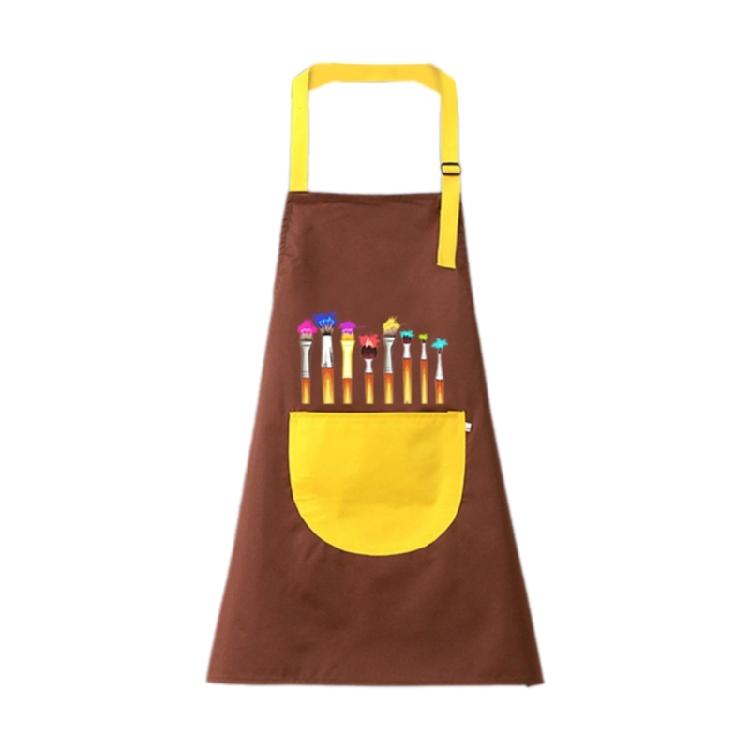 Kids Cooking Painting Apron with Front Pocket Water Resistant Art Apron Toddler Craft Apron Children s Painting Smock small
