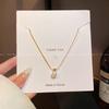 French Minimalist Pearl Necklace Women's Retro Collarbone Chain Temperament Neck Chain Sweater Chain