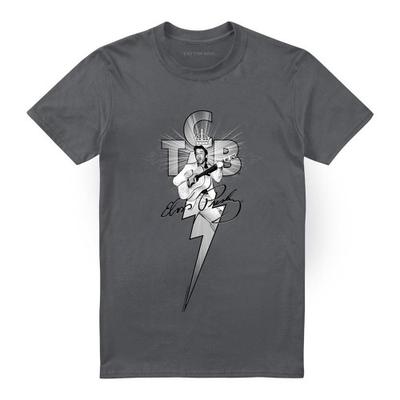 Elvis Presley Unisex Erwachsenen TCB Verziertes T-Shirt