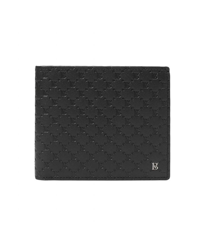 Benovero Alex Soft Embossed Wallet Black_Blg1Acp2205K1