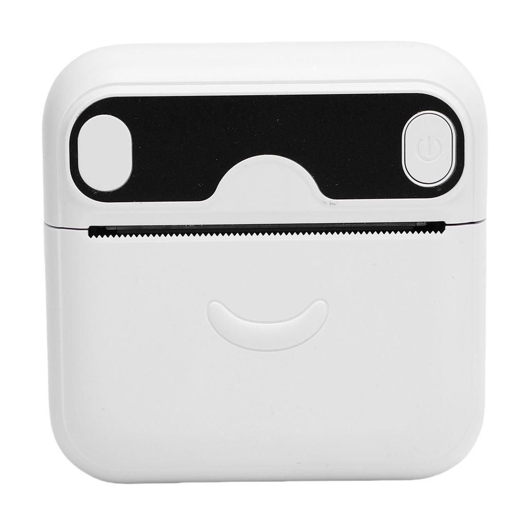 Wireless Pocket Printer Black and White Printing Multifunctional Portable Inkless Sticker Maker Machine with APP