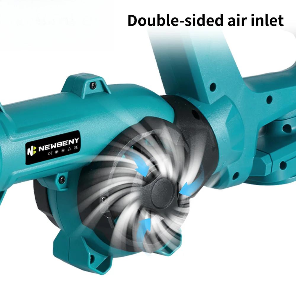 Cordless Portable Electric Blower 270° Rotation Adjustment Leaf Vacuum Dust Blower Courtyard Snow Cleaning Tools