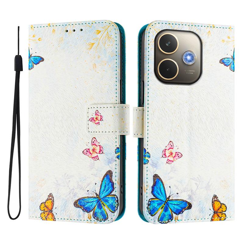 Luxus Flip Lederhülle Für OPPO A5 Pro 5G Flip Cover auf Für OPPO A5X A5Pro A5 4G A5i Pro Funda Brieftaschentaschen Blumenhüllen Schale