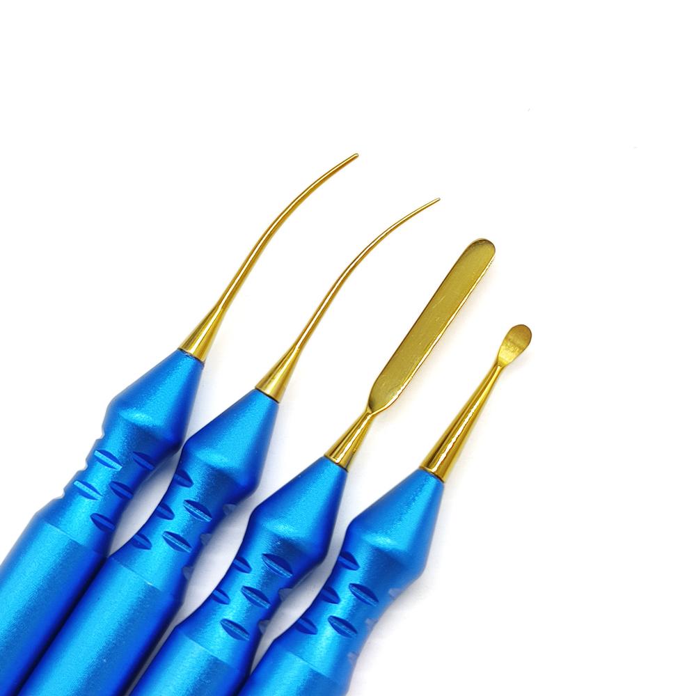 1 Piece Titanium Double Ends Dentist Sculpture Knife Wax Carving Tools Spatula Blade Dental Lab Tools