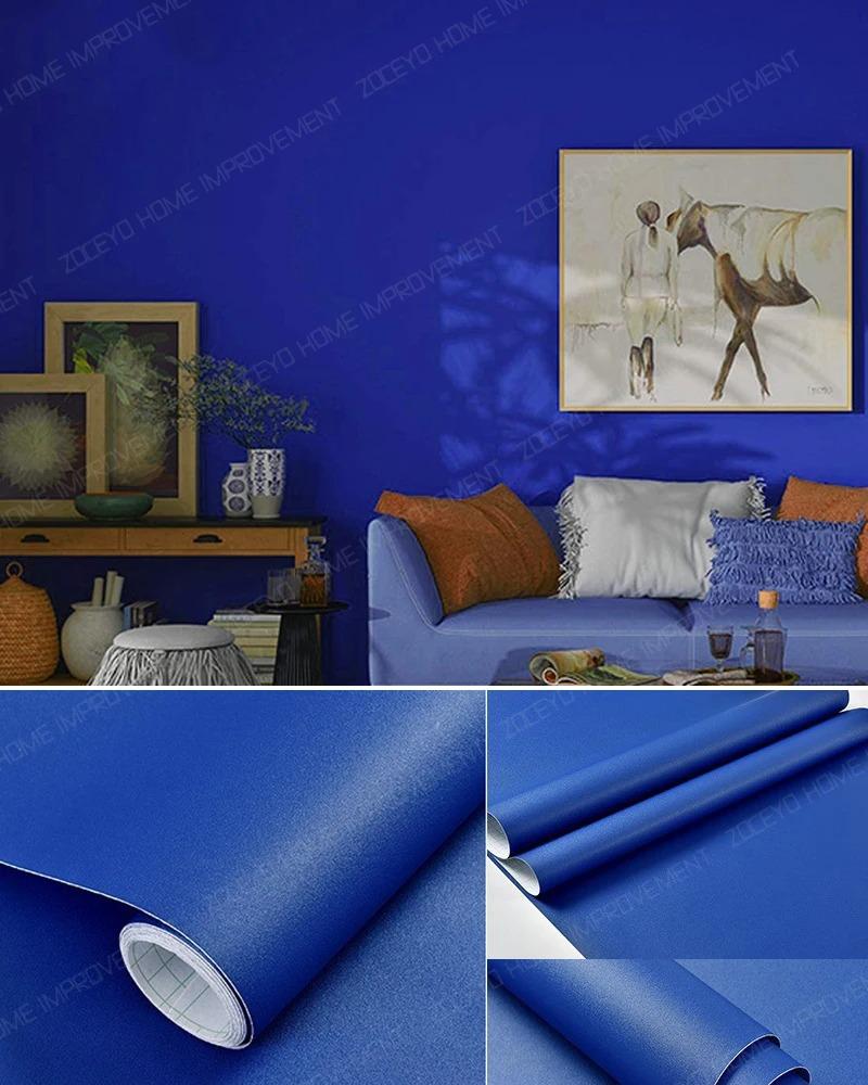 Black Wood Contact Paper Peel and Stick Self-Adhesive Wallpaper,Decorative Vinyl Film for Countertop Cabinets Furniture Surface