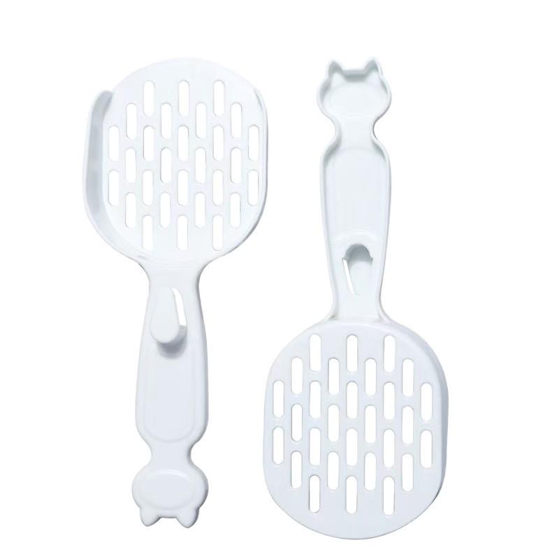 Long Handle Cat Litter Scoop for Tofu Litter - Poop Shovel for Litter Box