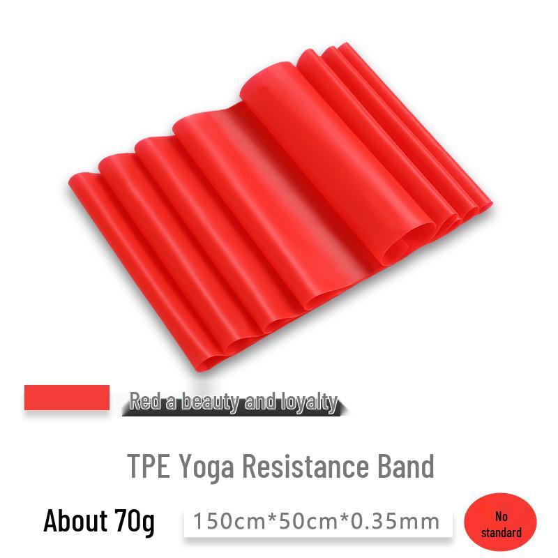 Women's TPE Elastic Yoga Resistance Band for Exercise, Stretching, and Butt Lift Muscle Training