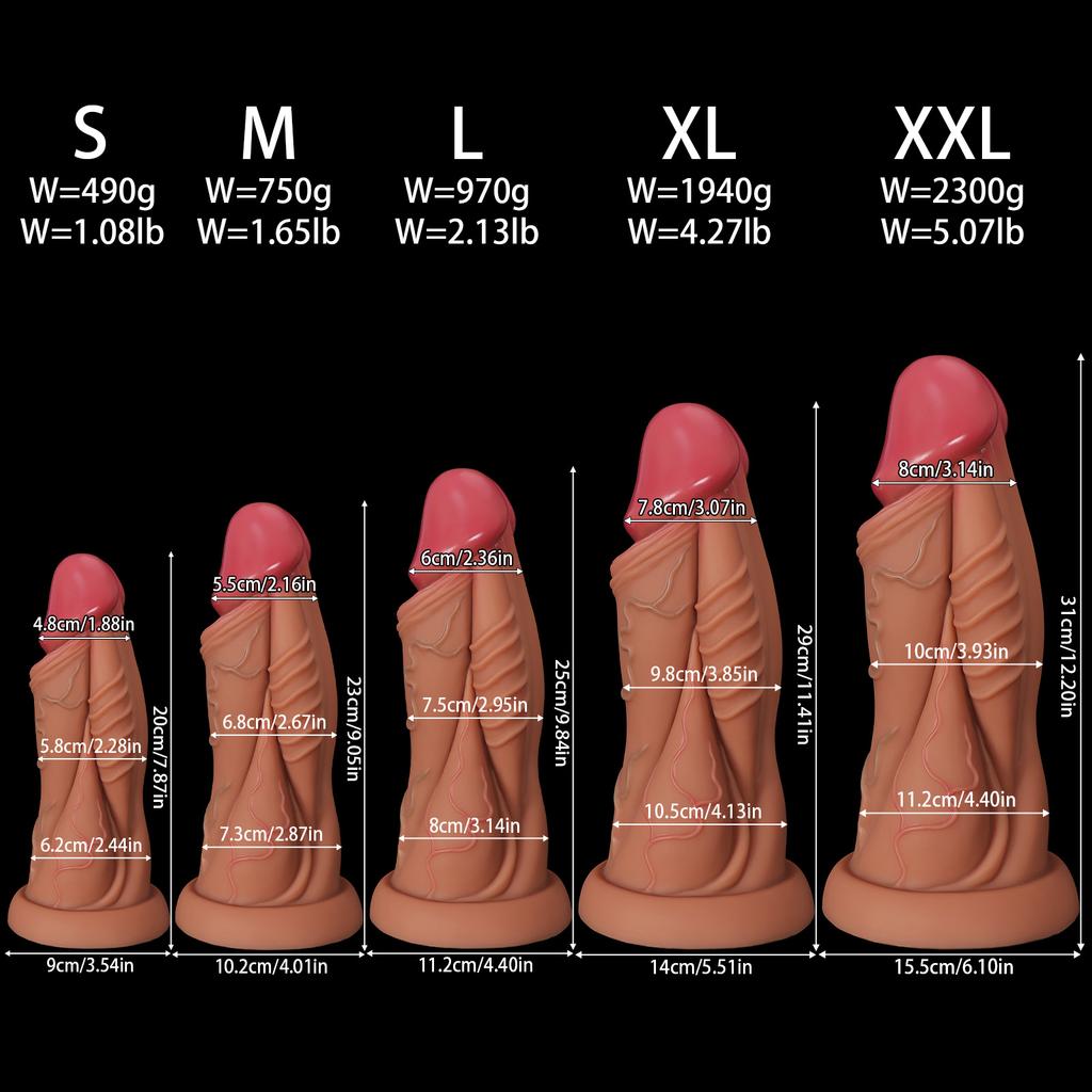 Silikonowy Dildo Masturbator Rozszerzacz Korek do Tyłka Seks Zabawka Ogromny Fisting BDSM Femdom Pasek na Członka Duży Penis