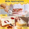 Stainless Steel Butter Western Cutlery Bread Jam Wooden Long Handle Butter Spatula Pastry Cream Scraper 6