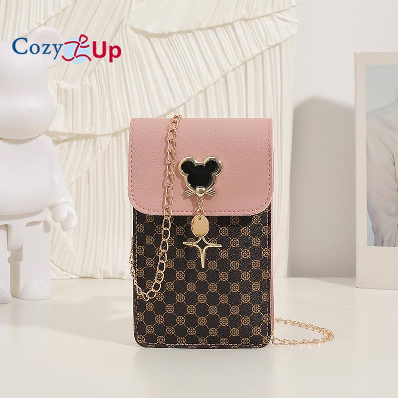 Útulná taška na telefon s přívěskem Up Star Minimalistická dámská taška na peněženku PU Zero