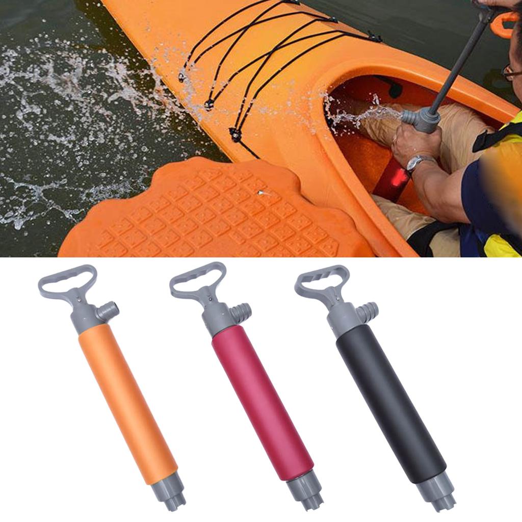 Kayak Hand Pump, Portable Lightweight Kayak Hand Pump Floating Hand Bilge Pump Kayak Bilge Water Pump Canoe Accessories