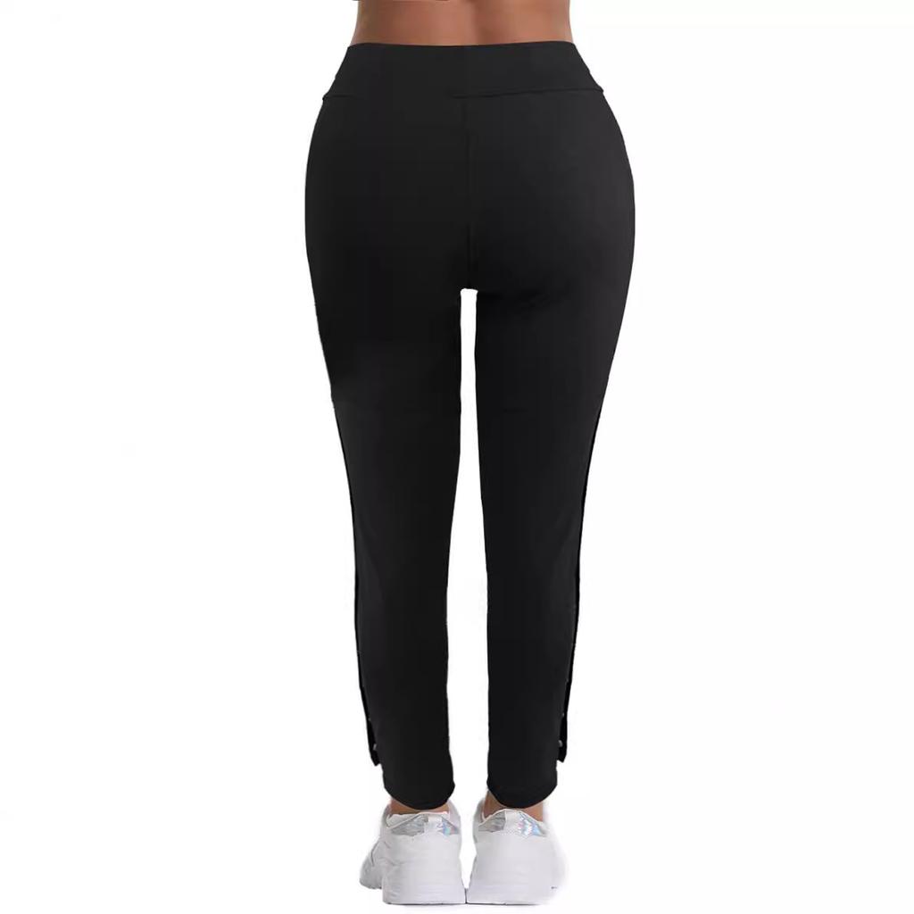 Women's Solid Color Stretch High Waist Tummy Control Butt Lift Corset Slim Fit Casual Pants