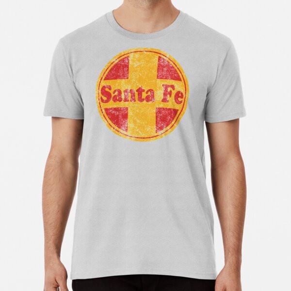 

Vintage Logo of Santa Fe rail road - distresT-Shirt S-5XL Best T-Shirt L