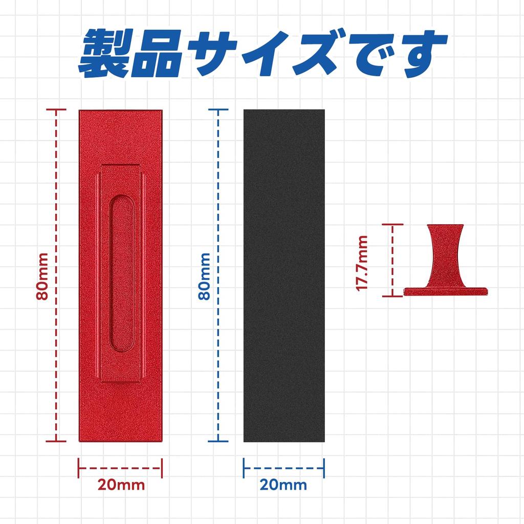 VLOOKEE CS Holder Flat Sandpaper Hand Tool for Flat Sandpaper Set and Ideal for Sanding Fine Details on Plastic Military and 3D Resin Parts Type