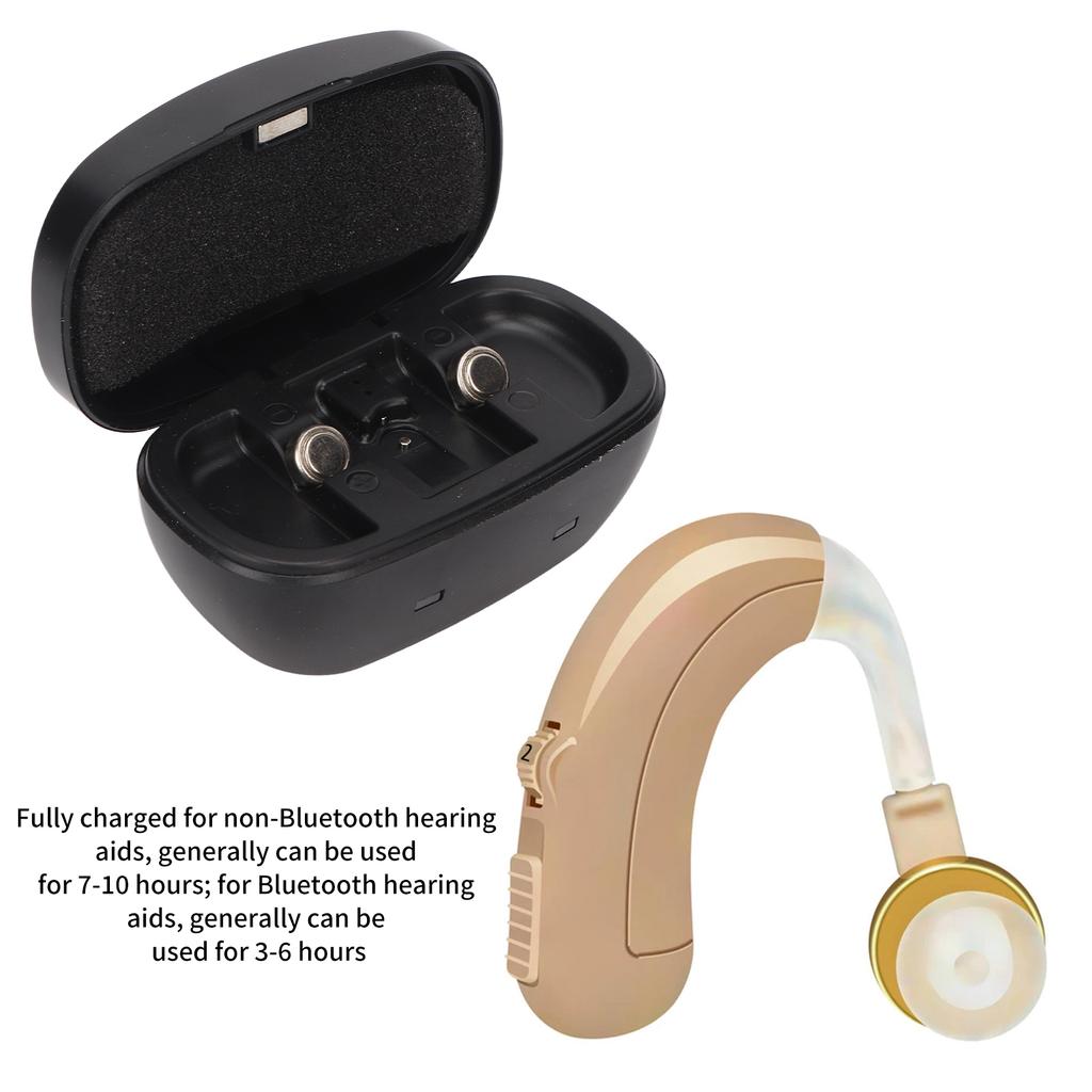 312 Button Battery Box USB Rechargeable Cycle Hearing Amplifier Batteries Charger 155mAh