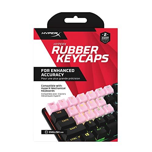 

Hyper-X Rubber Keycap Gaming Accessory Kit with 19 Keycaps, Pink, 2-Year Warranty, 519U0AA#ABA