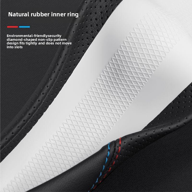 For Chery Jaecoo J7 J8 2023 2024 2025 Car Steering Wheel Cover 37-38CM D-Shape Braid On Steering-wheel Auto Accessories