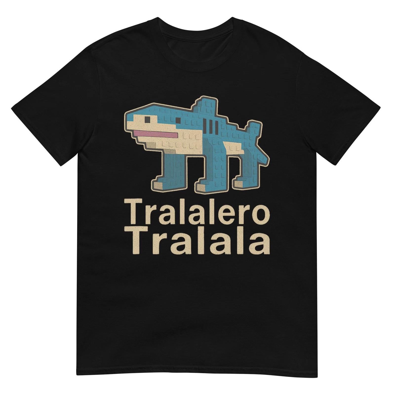 Tralalero Tralala - Funny Italian Brainrot Gaming Slang Meme T-Shirt S