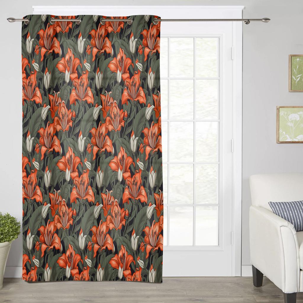 Farbiger Papagei Fenstergardinen Landschaftsgardinen für Wohnzimmer Dekoartikel Wohnzimmer