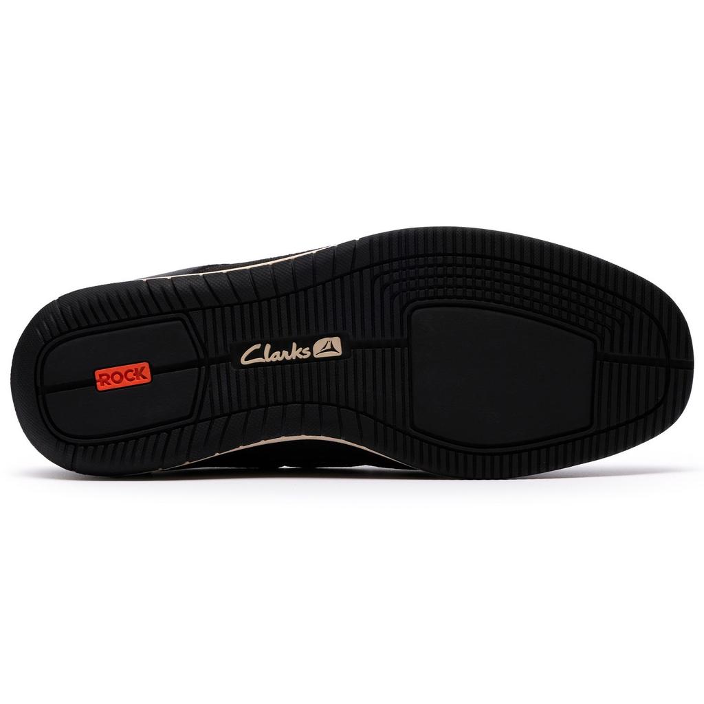 Clarks Orson Sail Leather Comfortable Loafers Men loafers Dark-Blue 261861987