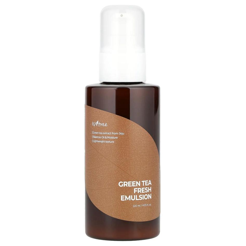 ISNTREE Green Tea Fresh Emulsion 120ml / Refreshing, Nourishing, Moisturizing, Korean Cosmetics, Kbeauty