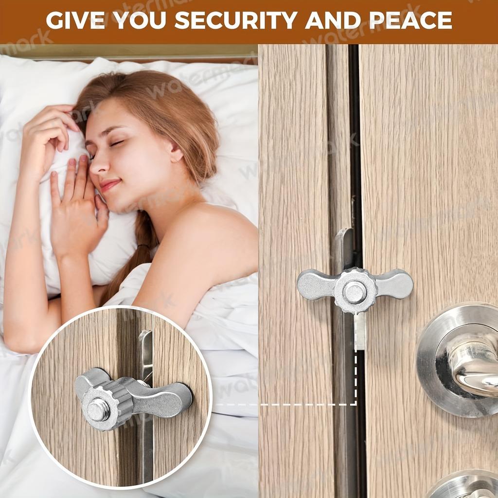 [Anti-theft Door Locks] Portable Anti-theft Door Locks | Travel Door Locks, Extra Privacy And Security, Home Security Door Locks, Hotel Apartments