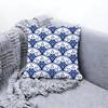 traditional blue and white porcelain Cushion Cover Premium Comfort Reversible Pillow Cove for Any Room  Car Interior