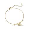 2025 Spring Stainless Steel Thousand Paper Cranes Pendant Bracelet for Girls