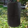 Compost Bin Bag Container Garden Leaf with Zipper and Handle for Composting