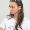 LALA Ethnic Lattice Hairband - BLACKBLUE