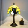 Black Cat Table Lamp for Bedroom Nightstand Decor,Animal Nursery Bedside Lamp for Kid Study Room,Cute Desk Lamp for Girl Room