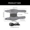 Electric Massage Knee Pad Heated Knee Massager with Heat 3 Heating Levels USB Knee Heating Pads for Elders