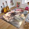 Custom Fairy Tail Mat Personalized Name, Polyester Washable Indoor Entryway Rug, Gift for Christmas, Easter, Thanksgiving Day