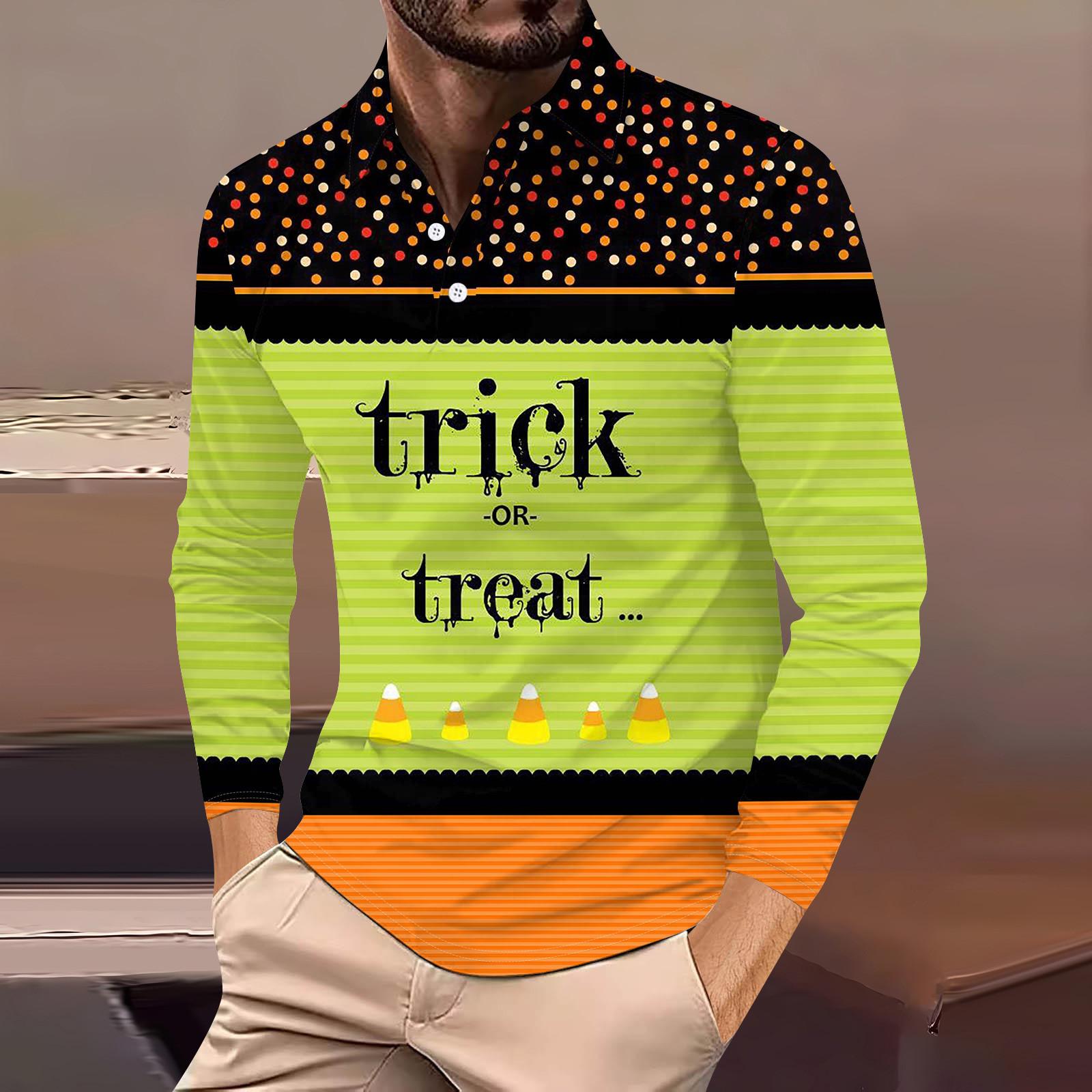 Мужская рубашка с длинными рукавами и воротником на пуговицах — фото 8