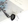 Exaggerated Big Spider Opening Rings For Women Men Personality Colorful Crystal Ring Gothic Insect Animal Jewelry Halloween Gift