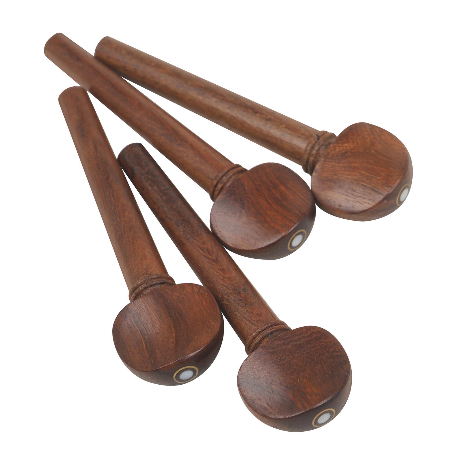 

Колки OUD Колки из красного дерева с персидскими ушками Набор колков для уда, 12 шт. коричневый