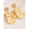 Exaggerated Earrings for Women, Large Petals, Retro 2026 New Popular Style, High-End European and American Style Earrings, Niche Design Ear Studs