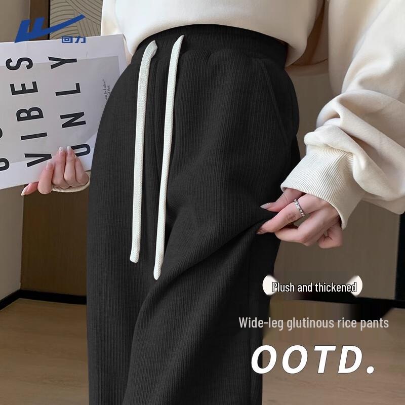 

Warrior Women s Faux Cashmere Warm Fleece-Lined Casual Pants L