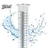 Decorative Bird Rain Gauge Outdoor Metal with Stake 7 Inch Tube Weather Resistant Plastic Measuring Gauge Branch Measure Tool for Garden Lawn Patio
