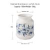 Blue Lily Ceramic Kitchen Utensil Holder & Retro Vase