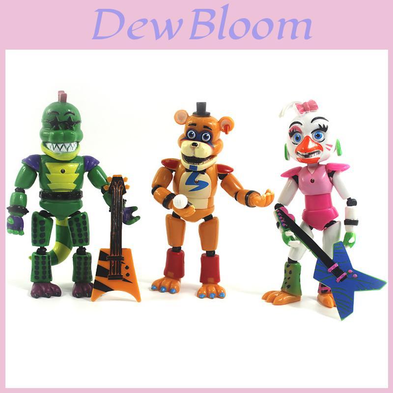 Premium Five Nights At Freddy's Security Breach 5pcs Movable Joint Figures Collection