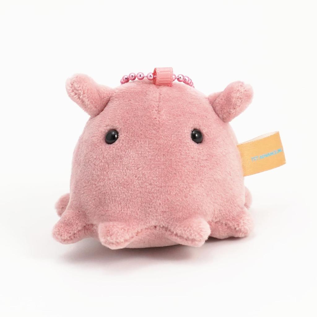 TST Advance Punyu Schlüsselanhänger für Herren V2 PINK Schlüsselanhänger Maskottchen 6cm Kleines Süßes Meeresleben Merchandise Weiche Haptik Verbesserte Haltbarkeit Perfekt für Weihnachten oder