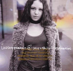 

CD LINDSAY PAGANO - Love + Faith + Inspiration 9479532 Warner Bros. Re 2001 US Pop Used