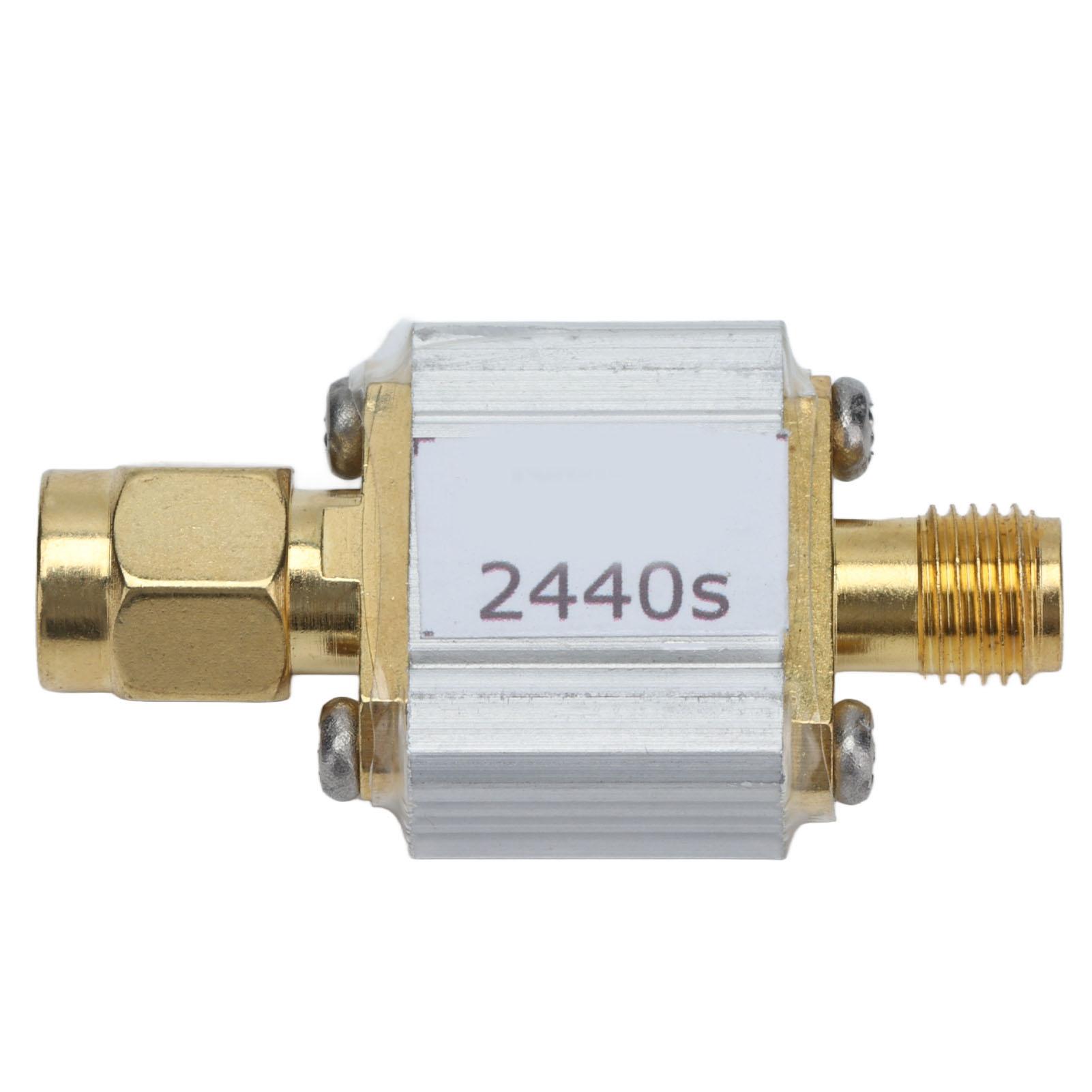 

2.4G 2440MHz Bandpass Filter Metal SMA Filter Module for Zigbee WiFi Bluetooth FBP‑2440s