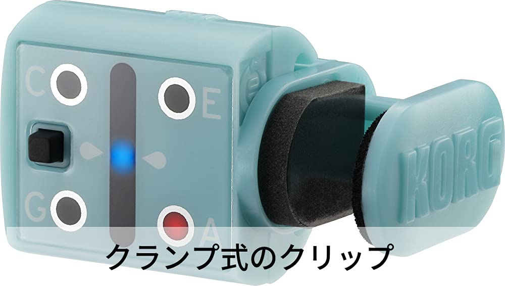 KORG Ukulele Tuner MiniPitch-BL Ocean Blue