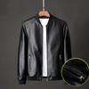 Men's New Youth Jacket Men's Stand-up Collar Velvet Korean Version Slim-fitting Short Clothes