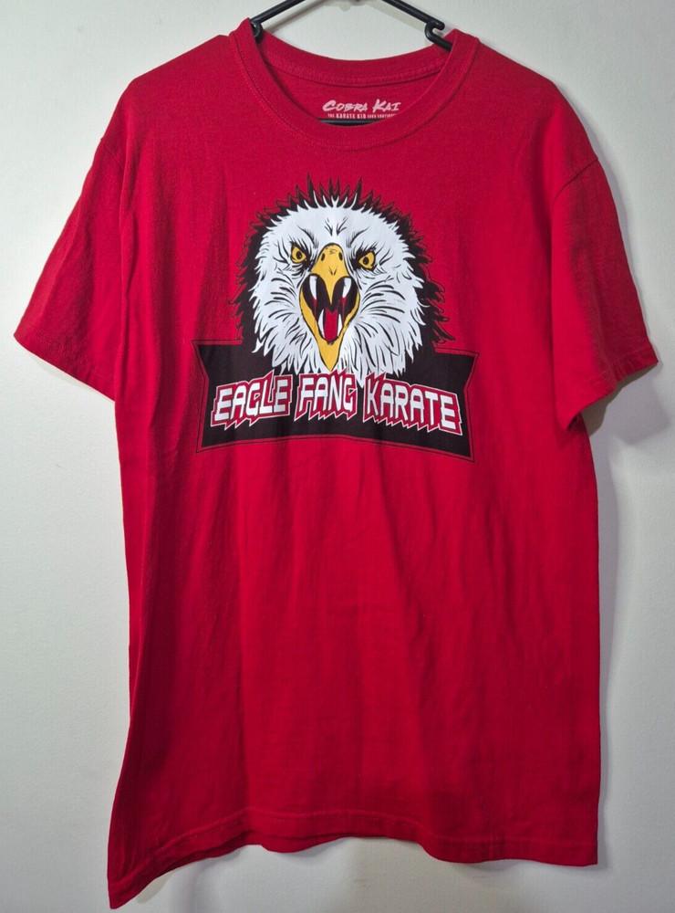 Cobra Kai Eagle Fang Karate Character TShirt Tee Size Medium 2021 Unisex T-Shirt XXXL