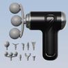 Multi Replaceable Headed Mini Electric Fascia Massager Wireless Electric Massager  Home Fitness