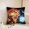 Game M-Mortal K-Kombat Pillow Case Living Room Sofa Cushion Cover Suitable For Home Bedroom Room Decoration